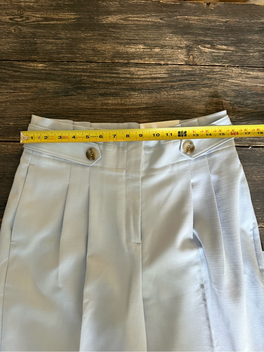 Ann Taylor White Pleated Trouser Petite 10 NWT High Waist Tailored - Picture 10 of 11